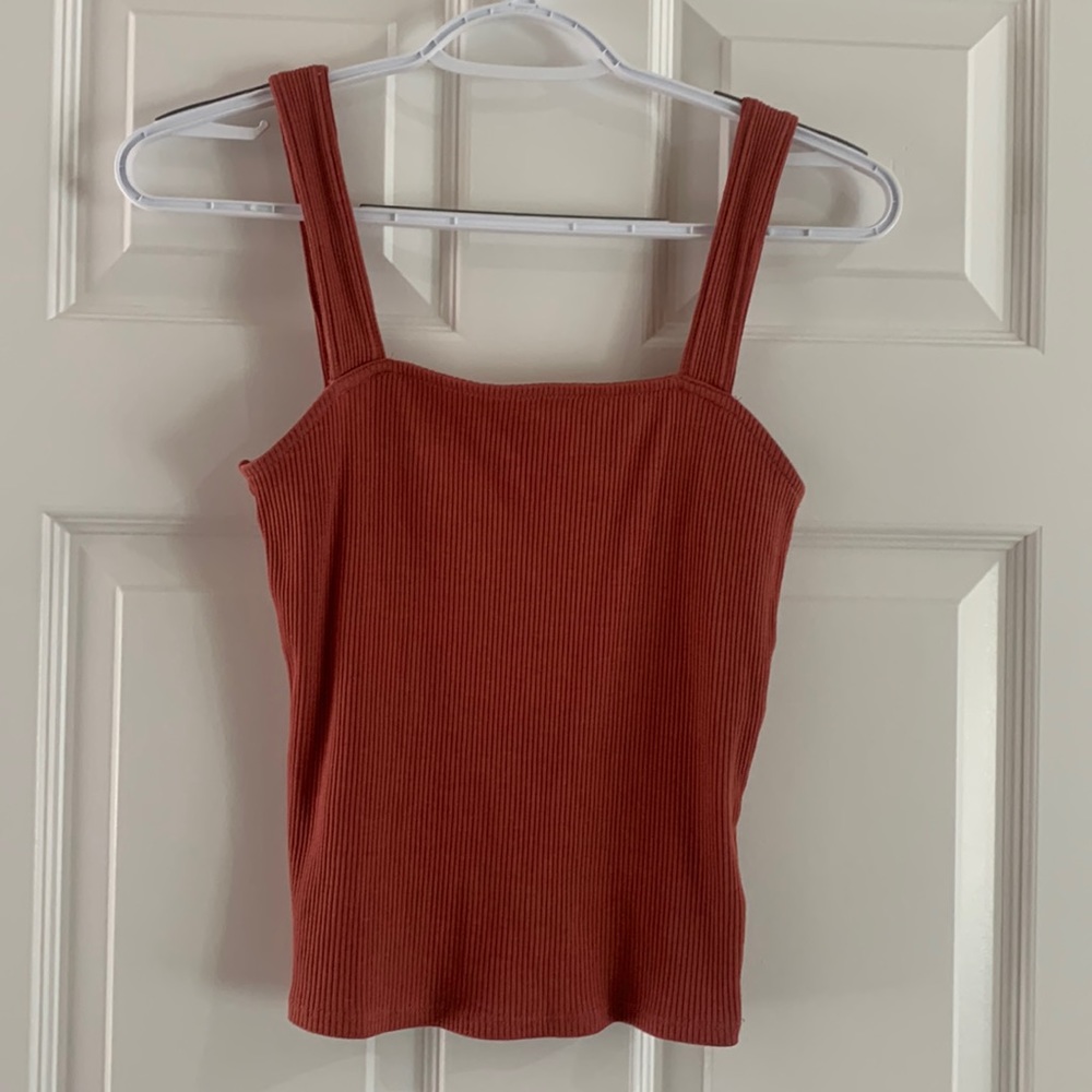 xs express shirt pink/off red
